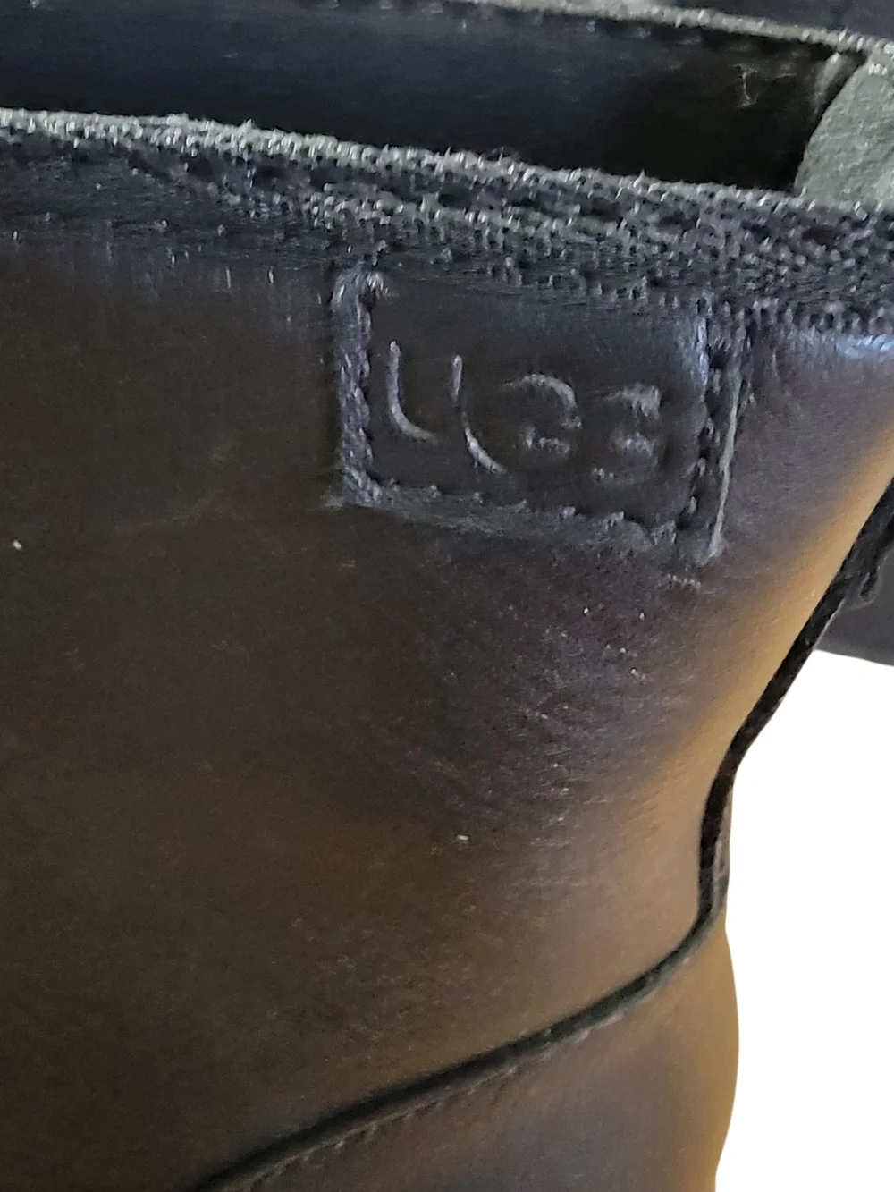 UGG black leather